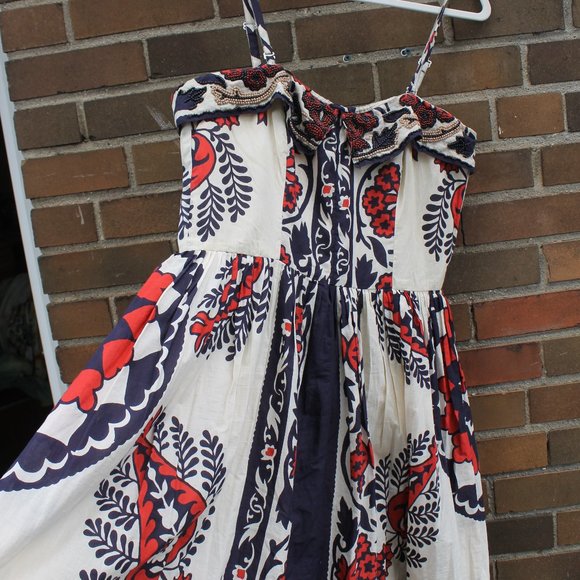 Floral Print Sleeveless Dress - Picture 9 of 13